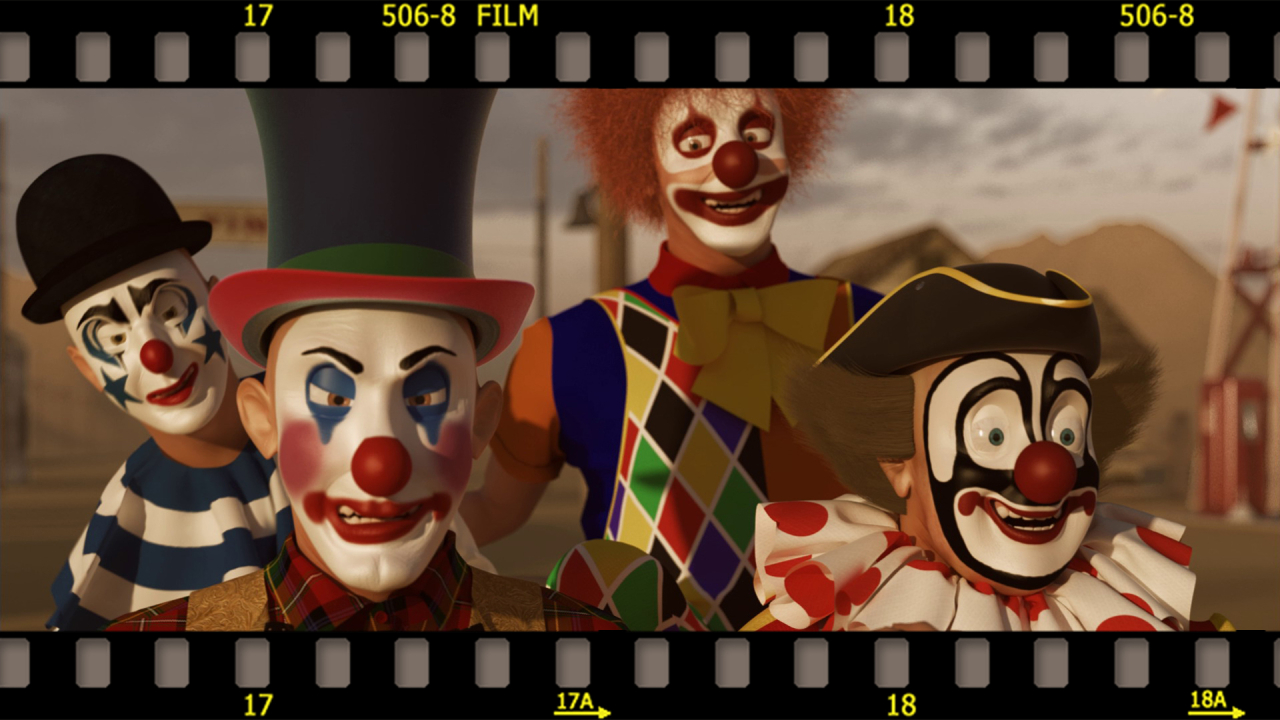 "Desert Racers," a 3D animated short film showcasing exciting races in a vibrant desert landscape with engaging characters.