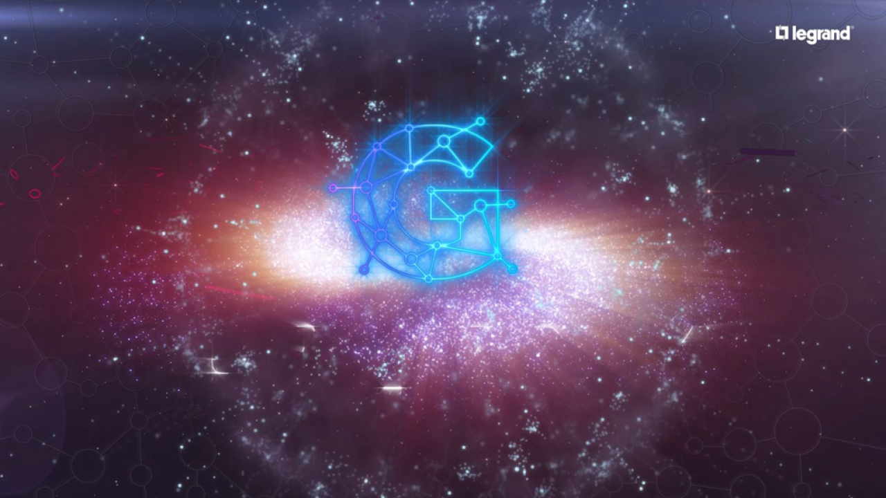 3D illustration of a logo with engaging animated effects, highlighting its unique design elements.